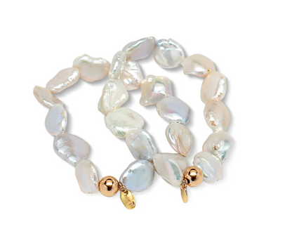 Triple pearl bracelet